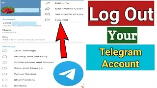 How To Log Our Your Account on Telegram