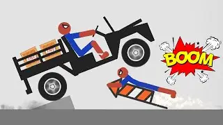 Stickman Dismounting Funny Moments | Best Fails