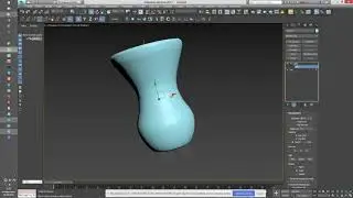 Создание объекта методом вращения модификатор Lathe