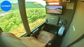 Trying Japans Completely Private Room Bus | Kinosaki - Osaka