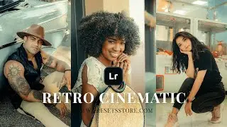 RETRO CINEMATIC Color Grading in Lightroom Mobile | Download Free