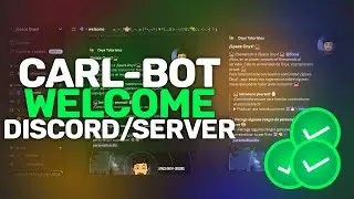 Cómo Hacer Canal de Bienvenidas Con Carl-Bot Actualizado (2023) 🤔