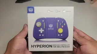 Unboxing NYXI Hyperion Pro Purple Wireless Joy-pad for Nintendo Switch