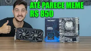 KIT XEON E PLACA DE VÍDEO POR 850 REAIS NO ALIEXPRESS, FUNCIONOU BEM DEMAIS