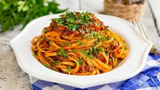 🍲 Макароны по-флотски с тушенкой — рецепт простого и быстрого блюда на обед или ужин!