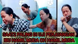 SAAT2 KESABARAN BUMIL DI UJI DENGAN MUAL PUSING YG SANGAT NIKMAT .SEKALI UJIAN BUAT BUMIL