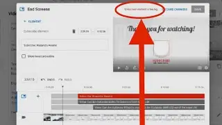 Fix YouTube End Screen | Endscreen element is too big