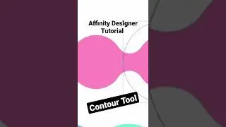 Affinity Designer Tutorial - Contour Tool. 