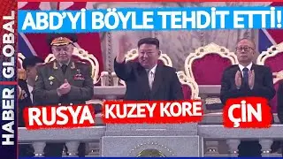 Kuzey Koreden ABDye Göz Dağı! Sağına Rusya Soluna Çini Aldı! Nükleer Tehdit!