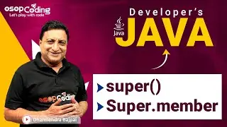 Super() & Super.member in Java | Java for Developers | Java Inheritance | Constructor | #Java #Lec51