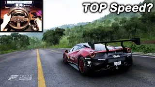 Forza Horizon 5 Ferrari #25 Corse Clienti 488 Challenge TOP Speed & Gameplay!