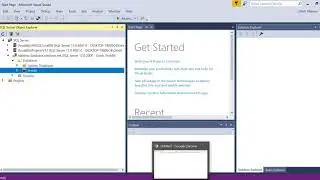 Azure - Connecting DBaaS using Visual studio?