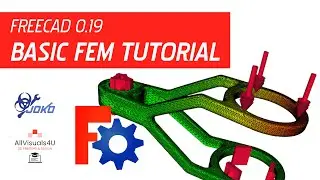 📊 FreeCAD FEM Tutorial - FEM Workbench - Free CAD FEM Analysis