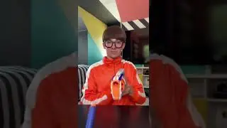 Vector nerf gun trick shot TikTok