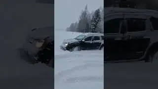 дастер сел на брюхо