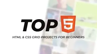 Top 5 Creative CSS Grid Layouts for Beginners 🔥