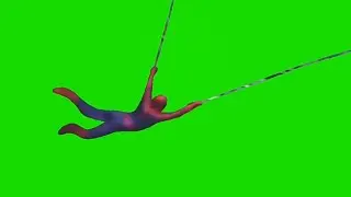 Spider-Man Swing 2 Green Screen