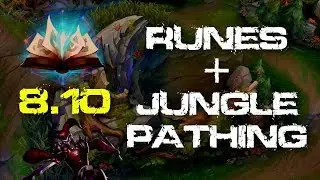 BEST SHACO RUNES + EARLY GAME JUNGLE ROUTES! - Patch 8.10 - Eagzey