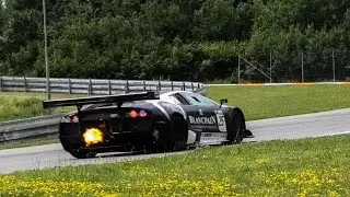 Lamborghini Murciélago LP670 R-SV GT1 EPIC V12 Sound & Flames!