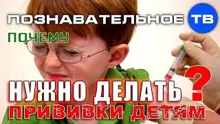 Почему нужно делать прививки детям? (Познавательное ТВ, Владимир Базарный)