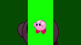 Toothless dance but kirby dancing  green screen