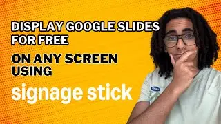 Display Google Slides for Free on Any Screen Using Amazon Signage Stick