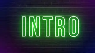How To Make Neon Text Animation Intro In Kinemaster || Kamal tv