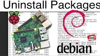 How to Unistall Software in Linux Debian Terminal - Raspberry Pi Tutorial