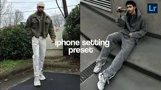 iPhone setting preset | Instagram feed | lightroom presets free download