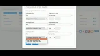 Using wizards to easily create transcoding scenarios: Nimble Streamer Transcoder UI review