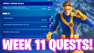 How To Complete Week 11 Quests in Fortnite - All Week 11 Challenges Fortnite Chapter 5 Season 3