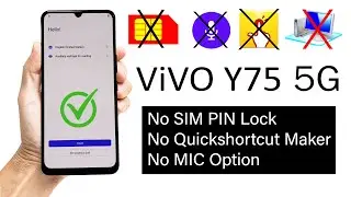 ViVO Y75 5G (v2142)  FRP BYPASS  (Without PC) 🔥🔥🔥