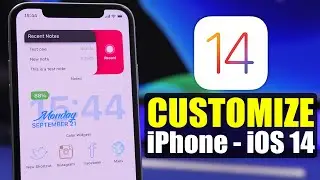 iOS 14 - How To CUSTOMIZE Your iPhone ( TIPS & TRICKS )