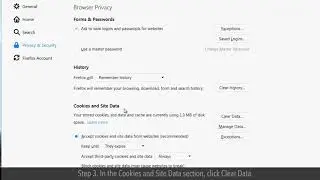 How to Clear the Cache and Cookies in Mozilla Firefox