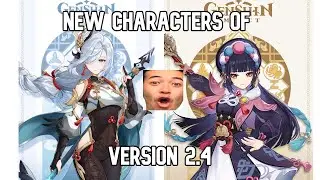 So MiHoYo LEAKED the new characters of 2.4....