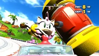 AMY Whale Lagoon 6 Laps Expert (Request) Sonic & Sega All-Stars Racing