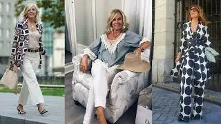 СОВРЕМЕННЫЙ СТИЛЬ ДЛЯ ЖЕНЩИН 50+💕 МОДНЫЕ ОМОЛАЖИВАЮЩИЕ ОБРАЗЫ 💕