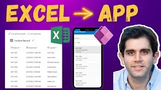 Create Power Apps from Excel with data | Microsoft AI Copilot