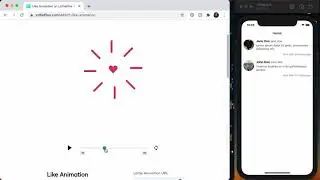 Like Animation with Lottie [React Native]