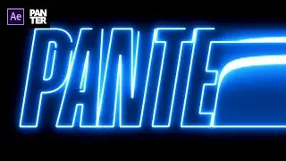 How to Create Neon Text with Saber in After Effects