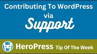 Contributing To WordPress Via Support