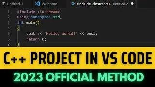 How to Write & Run C++ Program in Visual Studio | Run C++ in VS Code (2023 Update)