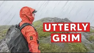 TOUGH Stormy Hike on one of England's most POPULAR Mountains