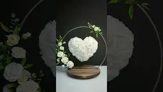 Свадебный антигравитационный торт Сердце