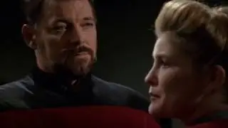 Commander Riker Onboard The USS VOYAGER