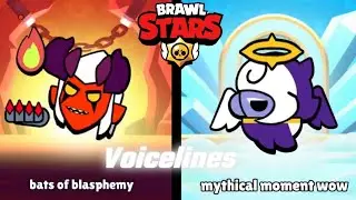 Dark Angel Edgar and Demon Mortis Voicelines | Brawl Stars #sneekpeek #brawlstars