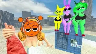 SPRUNKI FAMILY SONG ESCAPE JAIL in Garrys MOD!