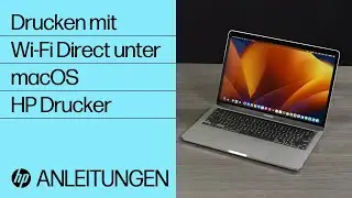 So drucken Sie von einem Mac auf einem HP Drucker mit Wi-Fi Direct | HP Drucker | HP Support