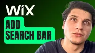 How Can I Add A Search Bar On Wix