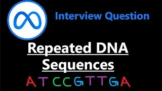 Repeated DNA Sequences - Leetcode 187 - Python